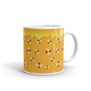 Honey Bee Coffe Mug - Default Title - UPKIWI