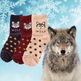 Forest Wolf Lightweight Wool Blend Socks - UPKIWI