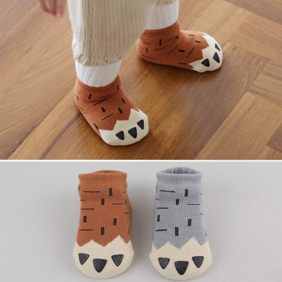 Chubby Paw Toddler Socks - UPKIWI
