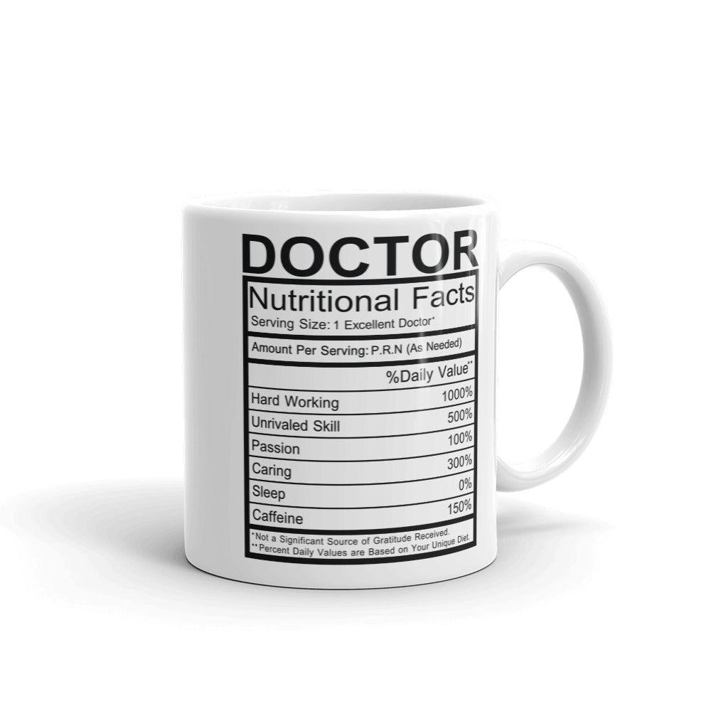 Doctor Nutrition Facts Mug - Default Title - UPKIWI