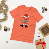 Santa's Favorite Cat Mom Unisex t-shirt - UPKIWI